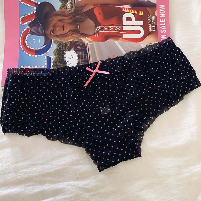 Quần lót Hoàng Oanh Underwear, quần lót dễ thương quần chip su ren cao cấp mã 303
