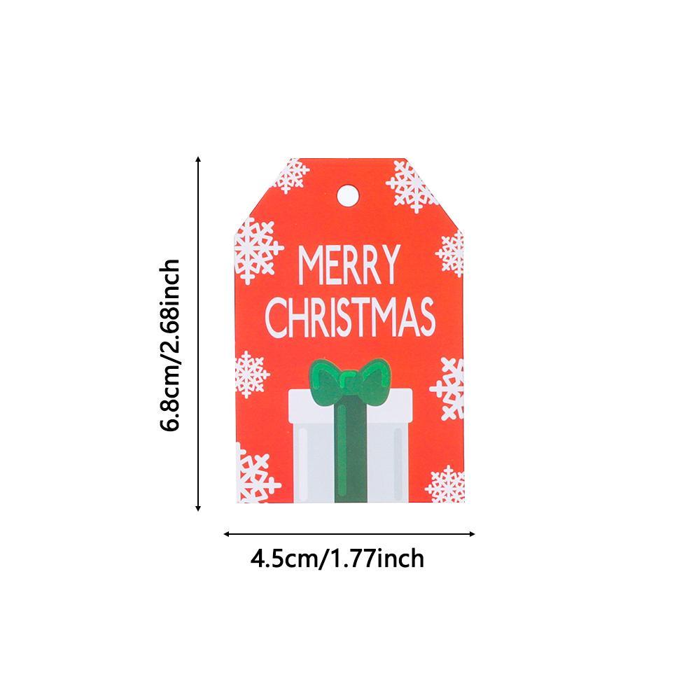 48 Thiệp Giáng Sinh, Quà Tặng Hình Ông Già Nô En Và Bông Tuyết Mới