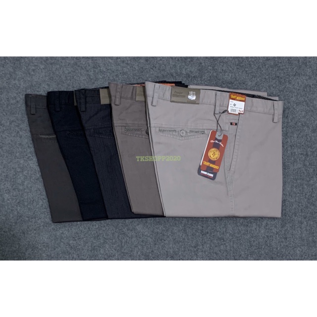 Quần kaki bố lụa BIGSIZE &lt; 110kg (size 36-40)