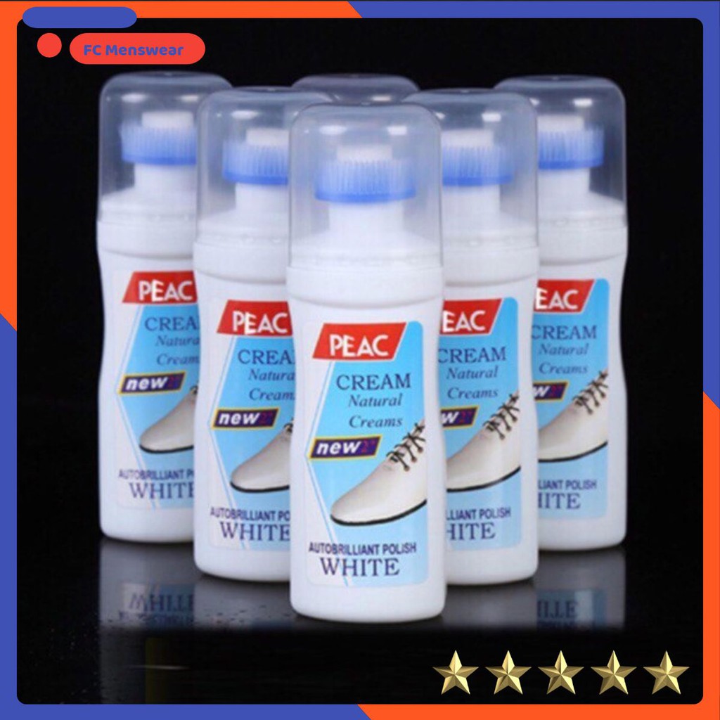 Sét 10 Lọ tẩy trắng giày 🔴𝑭𝑹𝑬𝑬𝑺𝑯𝑰𝑷🔴 -  Nước Vệ Sinh Giày Plac 100ml Đầu Cọ Làm Sạch Giày Đánh Bay Vết Bẩn