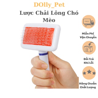 Lược Chải Lông Cho Chó Mèo Chấm Bi