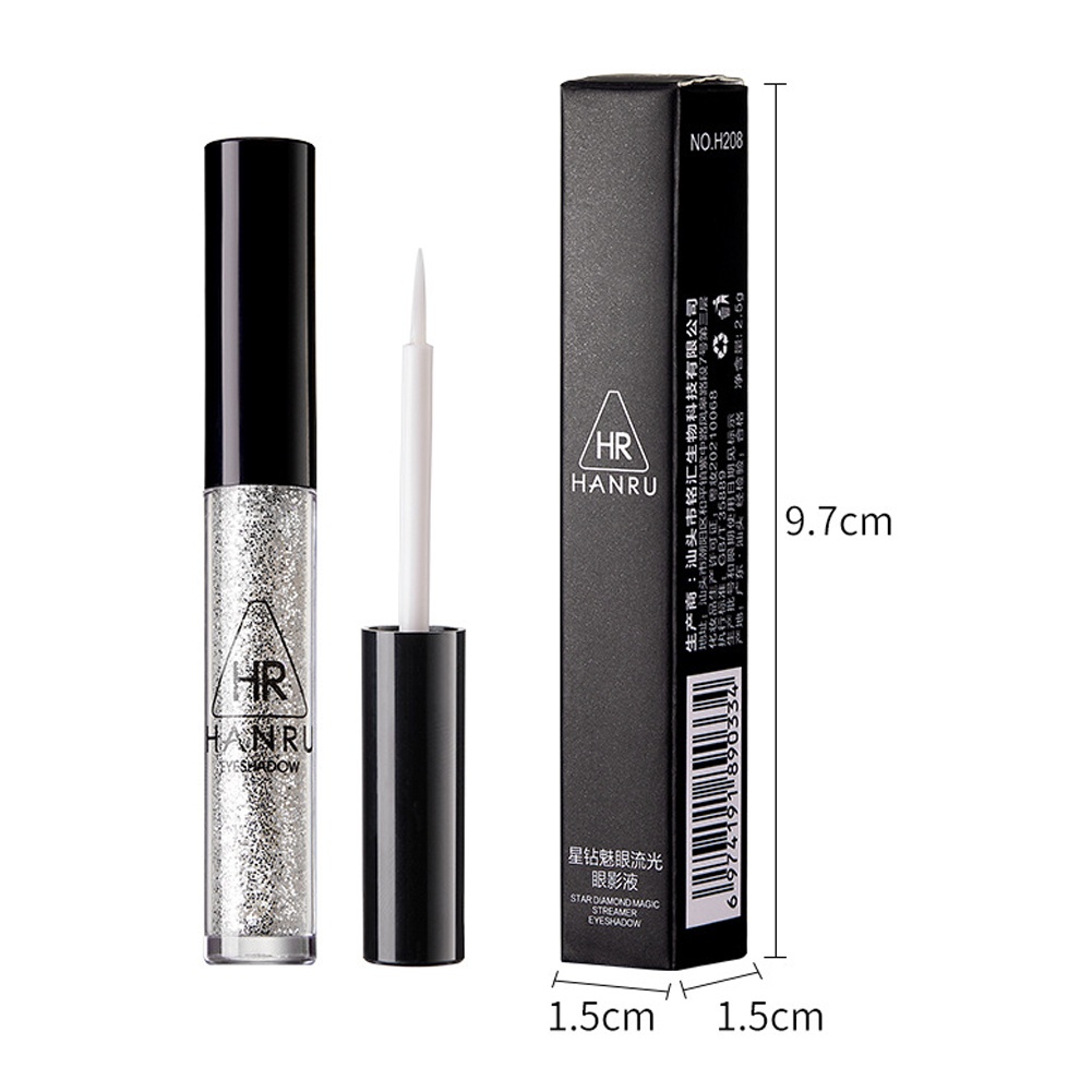 Nhũ mắt GECOMO dạng lỏng lấp lánh lâu trôi