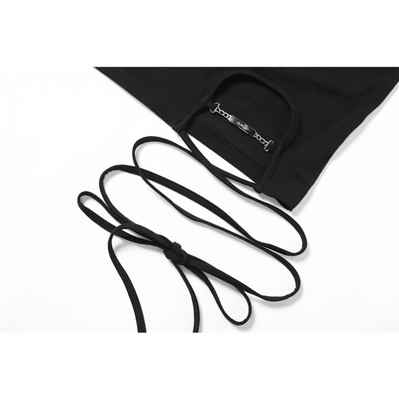 DUNEA Đầm Ngắn Tay Lưng Cao Gợi Cảm Dành Cho Nữ