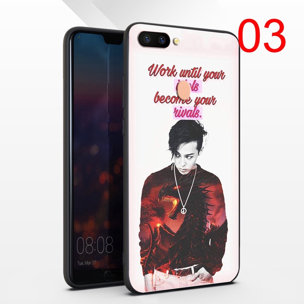 Ốp Lưng Mềm In Hình G Dragon 290rr Cho Oppo R15 R17 Pro R9 R9s R11 R11s