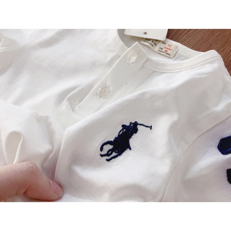 Áo phông Polo cổ trụ Baby kids dư xịn bé trai-MS70