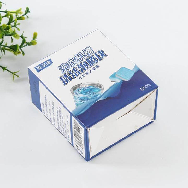 HSS hot Hộp 12 Viên Tẩy Lồng Máy Giặt