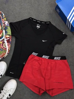 QUẦN SHORT THỂ THAO NỮ 2 LỚP