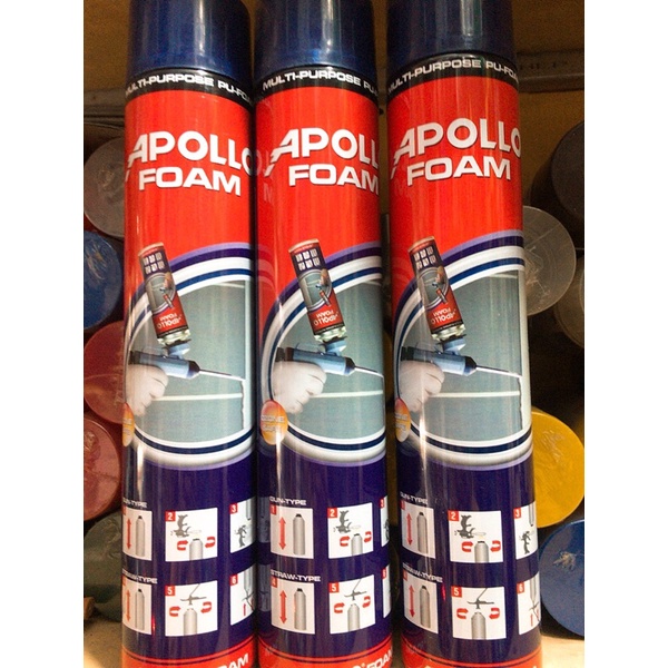 Keo bọt nở- APOLLO FOAM dùng bằng vòi