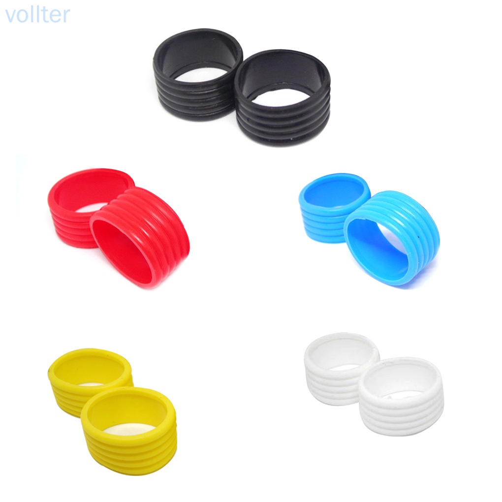 Set 2 Vòng Giữ Cán Vợt Tennis Màu Đen Co Giãn Chuyên Nghiệp
