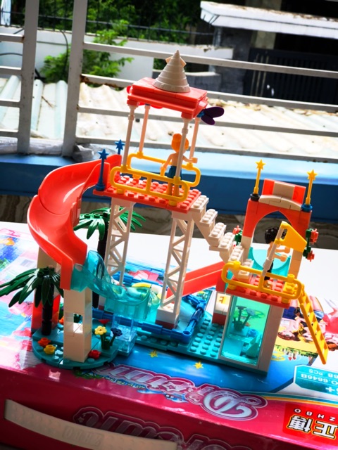 ĐỒ CHƠI LEGO LẮP RÁP CÔNG VIÊN NƯỚC MÙA HÈ 6646B