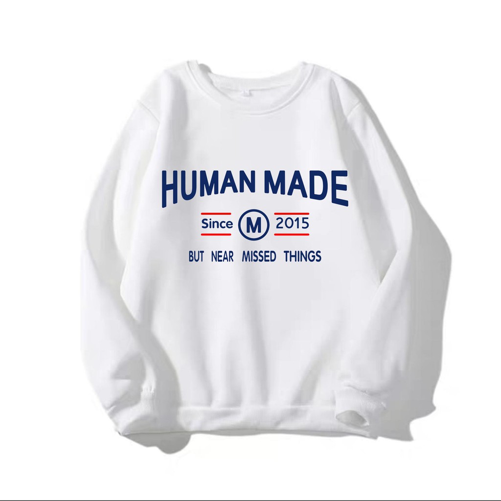 ÁO SWEATER IN HUMAN MADE (NHIỀU MÀU)