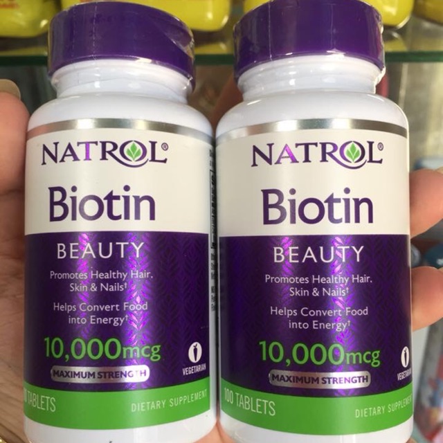 Thuốc mọc tóc Biotin