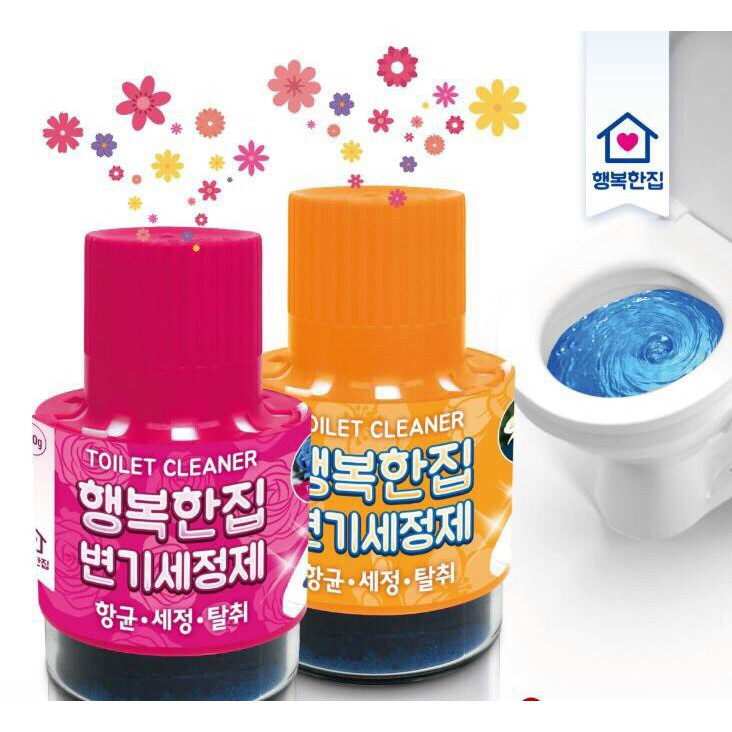 (DEAL SỐC)Cốc Thả Bồn Cầu Hàn Quốc 180g Hương Hoa Dịu Nhẹ Thái Lan gia đình