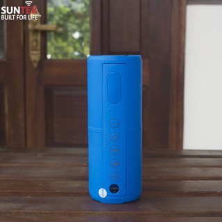 Loa Bluetooth SUNTEK S10 (Xanh) + Tặng củ sạc USB