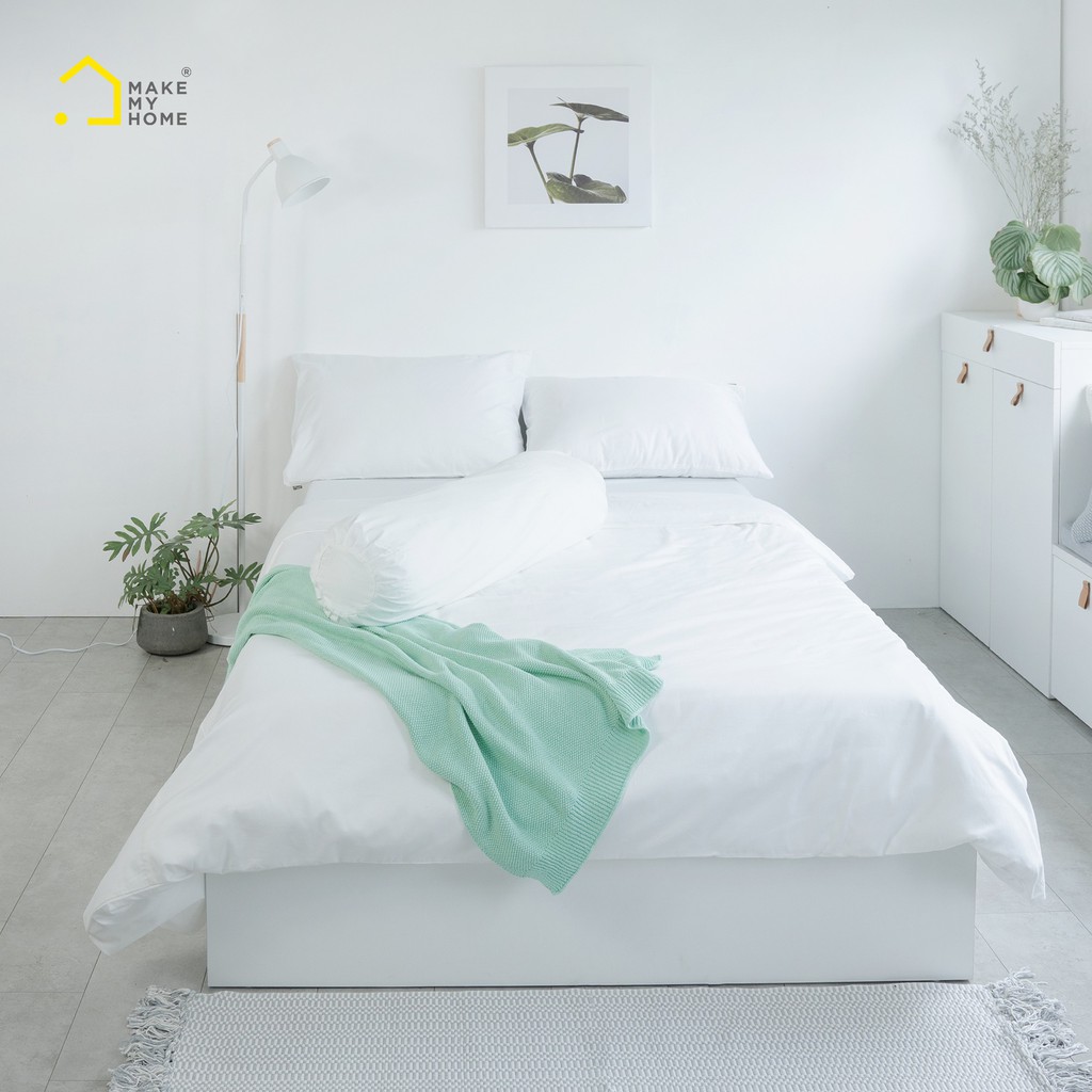 Vỏ Gối Ôm Tròn Mềm Mại Make My Home Cotton Dysania