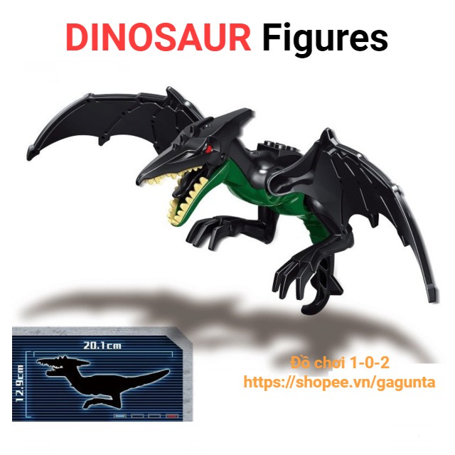 Đồ Chơi Khủng Long Bay Đen Jurassic World hãng Kopf