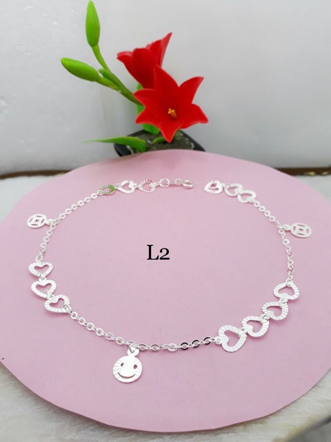 [ hải dương jewelry ] LẮC CHÂN NỮ BẠC TA CAO CẤP 925 | BigBuy360 - bigbuy360.vn