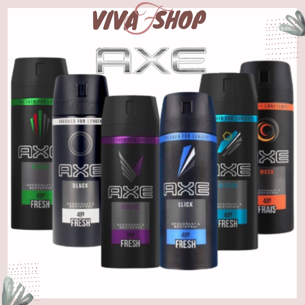 Chai xịt khử mùi nam Axe Gold/Excite/Marine 150ml |Xịt hôi nách nam Axe