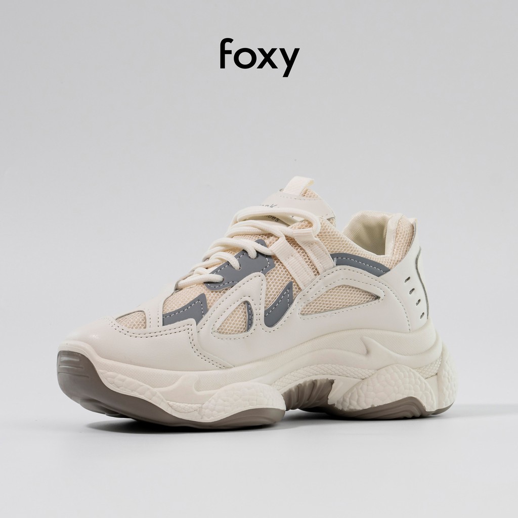 Giày Sneaker Nữ FOXY Độn Đế Tăng Chiều Cao 4 Cm Năng Động - FOX002