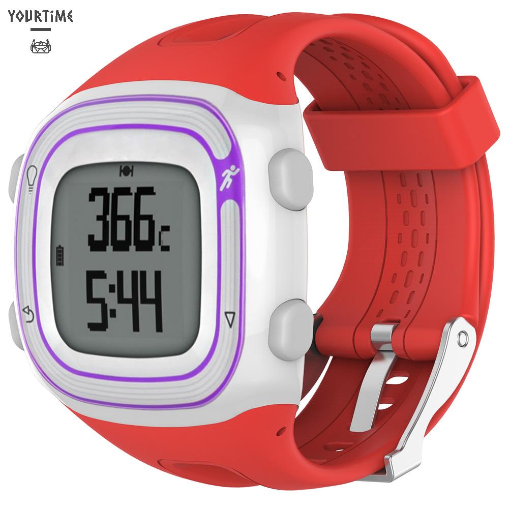 Dây đeo silicon cho đồng hồ thông minh Garmin Forerunner 10/15