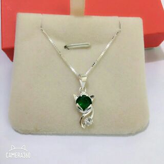 DÂY CHUYỀN BẠC Ý MẶT HỒ LY BÉ