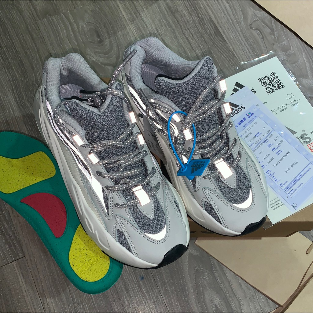 Giày sneaker phản quang Ye.z.zy 700 Static 99% full box - Giày thể thao cực chất đủ size