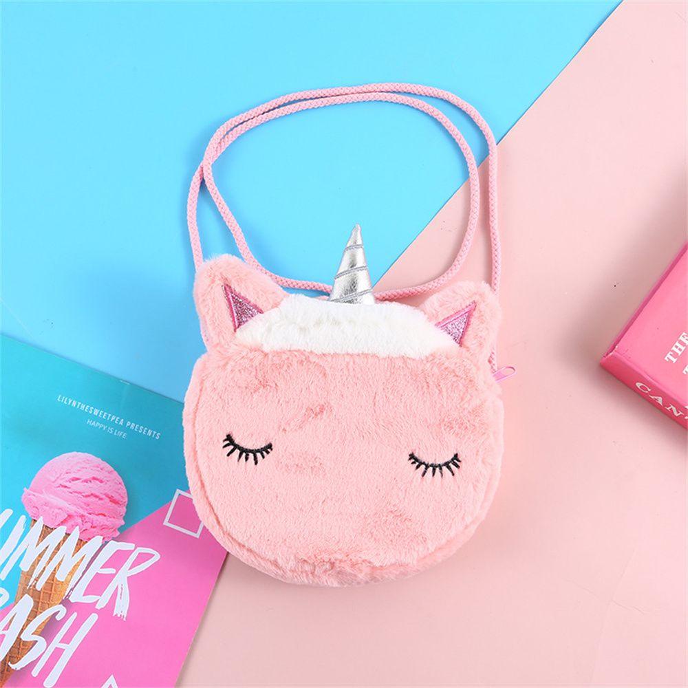 Túi Đeo Chéo Đựng Điện Thoại Hình Động Vật Dễ Thương Cho Bé Gái