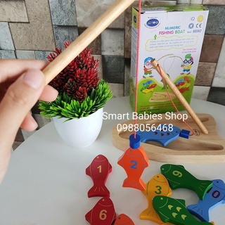 Câu 10 cá số Winwintoys - Đồ chơi gỗ