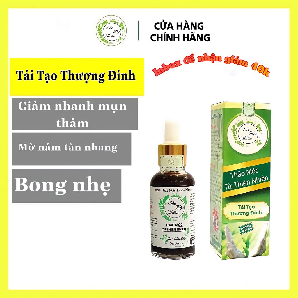 Tái Tạo Da Thượng Đỉnh Sắc Mộc Thiên  - Hỗ Trợ Cải Thiện Mụn - Nám - Tàng Nhang - Sẹo Rỗ | BigBuy360 - bigbuy360.vn