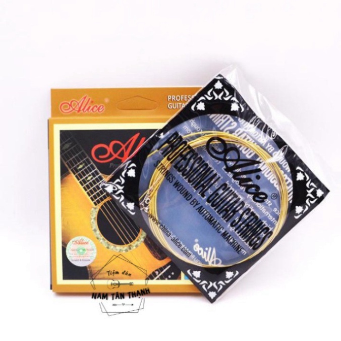 Dây đàn Guitar Acoustic [ TẶNG PICK FENDER ] Alice AW432