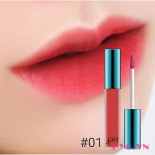 Son kem lỳ 01 EXTRA PURE màu đỏ hồng baby thuần khiết.