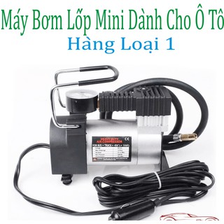 Máy Bơm Lốp Mini 12V Dành Cho Ô Tô