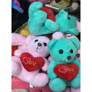  Thú bông nhỏ hình gấu ôm tim : 30k