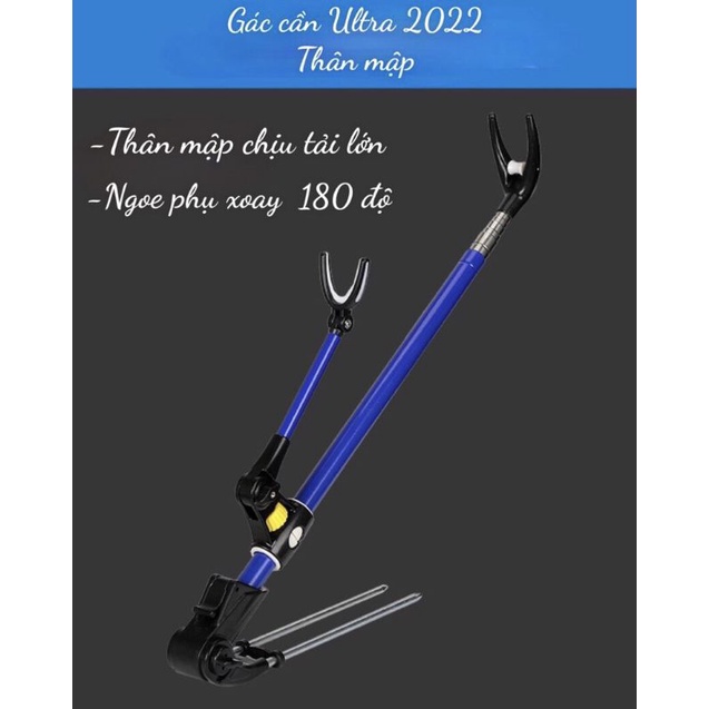 Chống Cần Câu Đài, Chống Cần Câu Đơn Cao Cấp Ultra Light phiên bản mới đủ sai