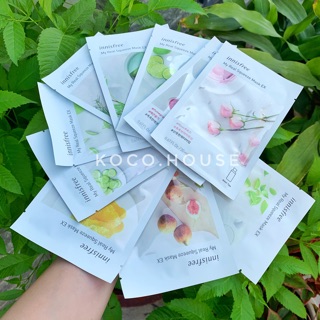 MẶT NẠ GIẤY INNISFREE MY REAL SQUEEZE MASK EX - phiên bản mới nhất ⠀( trả giá 19k )
