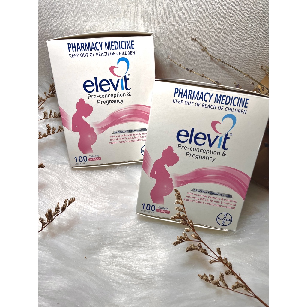 Elevit Bầu Úc Vitamin Tổng Hợp - 100v