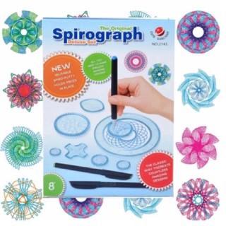 [MÙA TẾT SALE] Bộ Thước Vẽ Sáng Tạo Spirograph Cho Bé