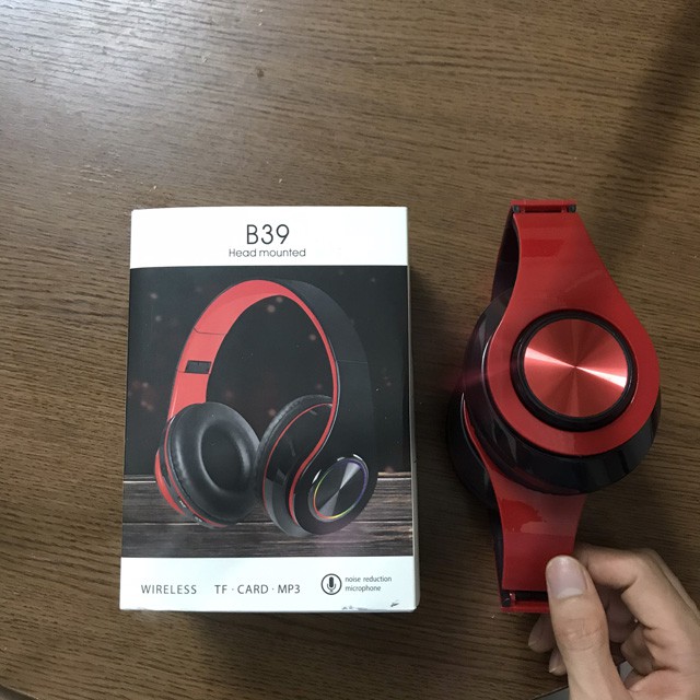 [HÀNG CAO CẤP] TAI NGHE BLUETOOTH CHỤP TAI cao cấp B39, BASS SIÊU TRẦM, Màu sắc SỐNG ĐỘNG, nghe nhạc 10h, có khe thẻ nhớ