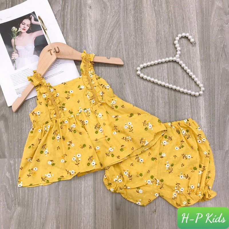 Sét bộ 2 dây hoa nhí xinh cho bé gái