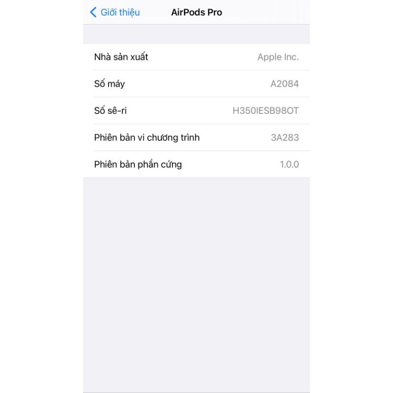 Tai nghe không dây Airpods Pro nguyên seal fullbox bảo hành 6 tháng 1 đổi 1 | BigBuy360 - bigbuy360.vn
