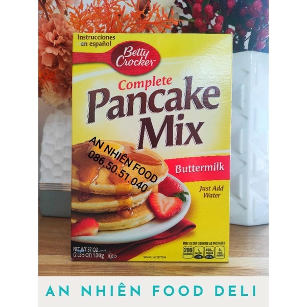 Bột Làm Bánh Kếp Pancake Mix Betty Crocker Buttermilk