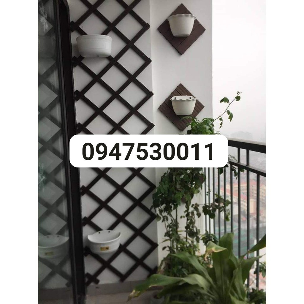 Thanh đa năng composite trang trí ban công ,vách ,hàng rào, Cắt miễn phí theo kích thước.