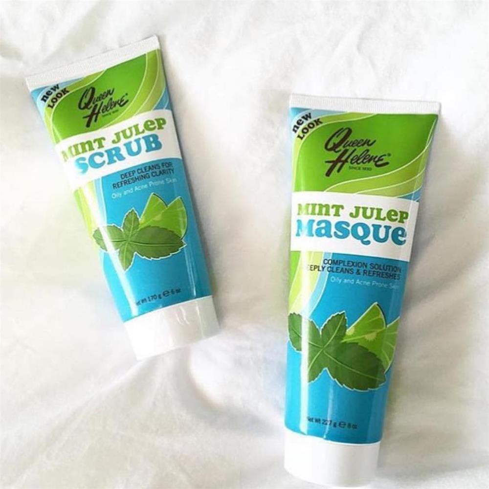 Mặt Nạ Đất Sét Bạc Hà Queen Helene Mint Julep Masque 227g Mỹ - Ngừa Mụn Giảm Dầu