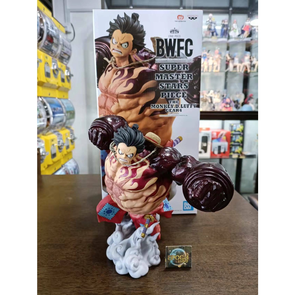 MÔ HÌNH NHÂN VẬT One Piece Banpresto World Figure Colosseum 3 Super Master Stars Piece The Monkey D.Luffy Gear 4 (22cm)