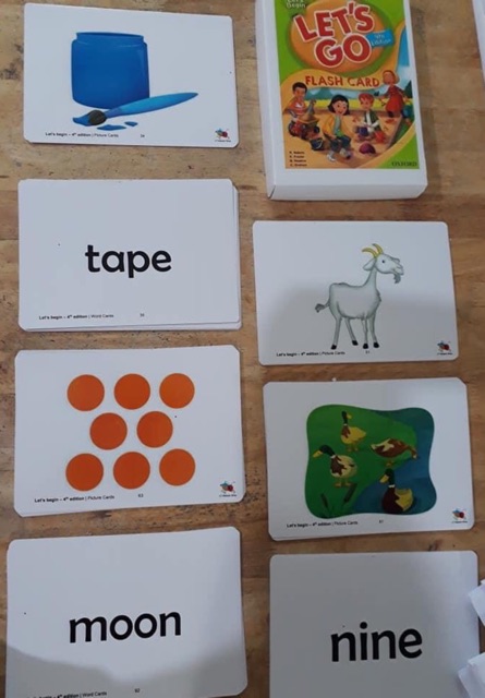 Flash card Let’s Begin 4th Edition