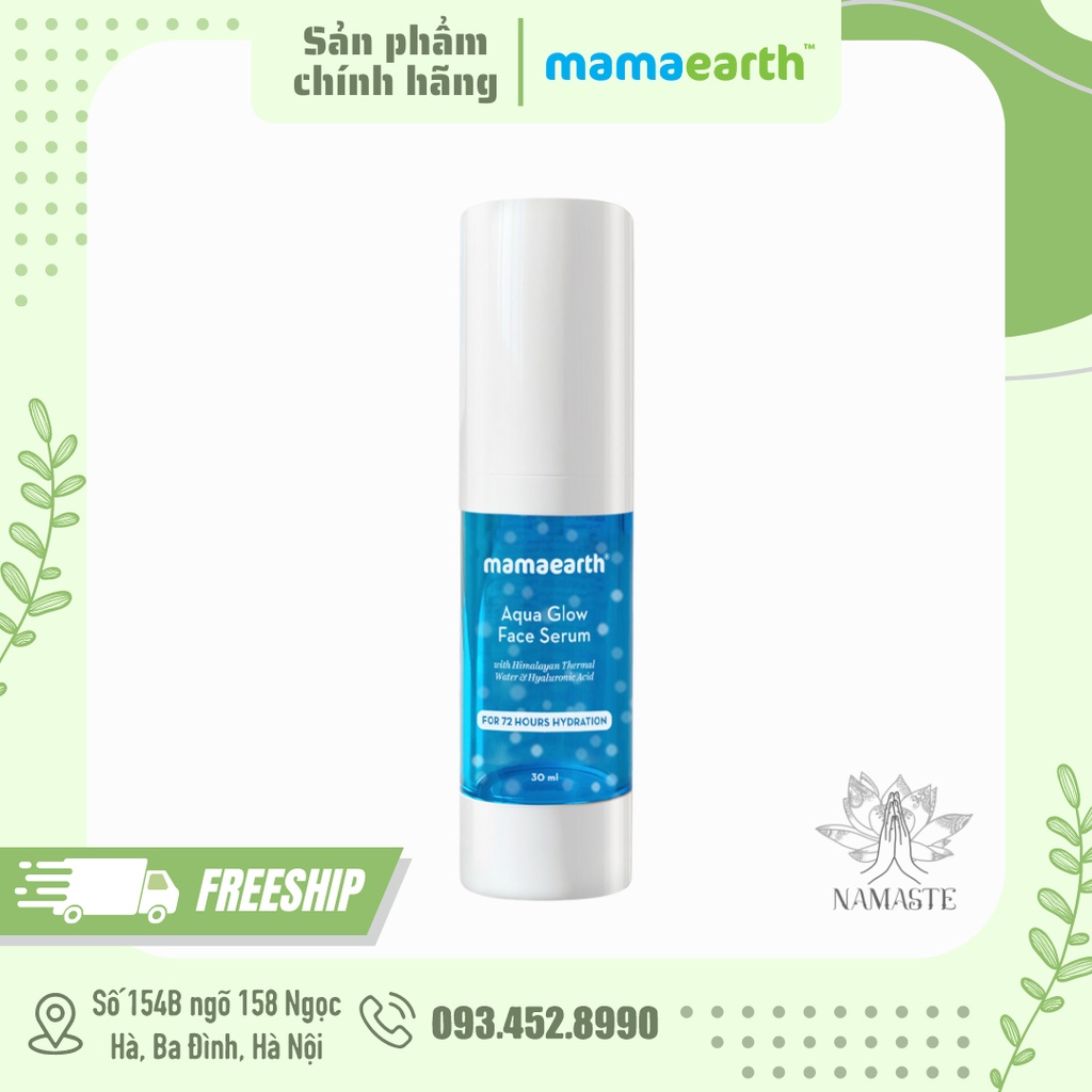 Serum HA ngậm nước 72h Aqua Glow Mamaearth