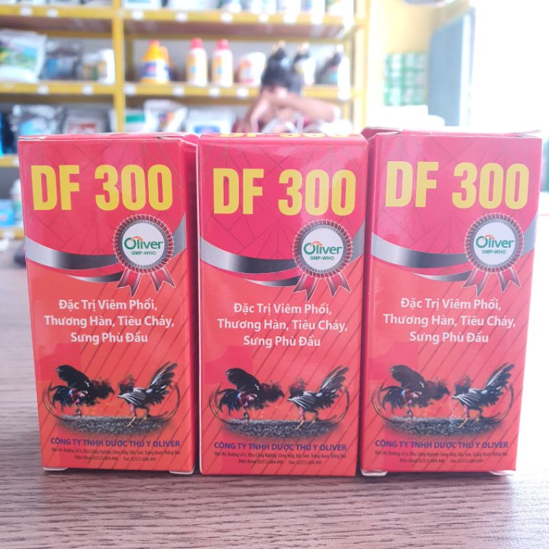 DF 300 10ML viêm phổi, thương hàn, sưng mặt