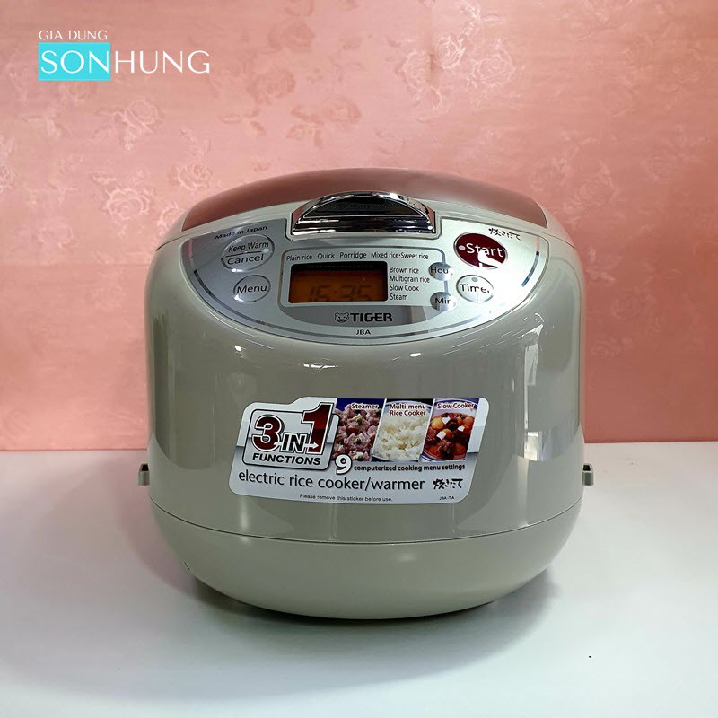 Nồi cơm điện tử Tiger JBA-T18W Dung tích 1.8 lít  sản xuất tại Nhật Bản