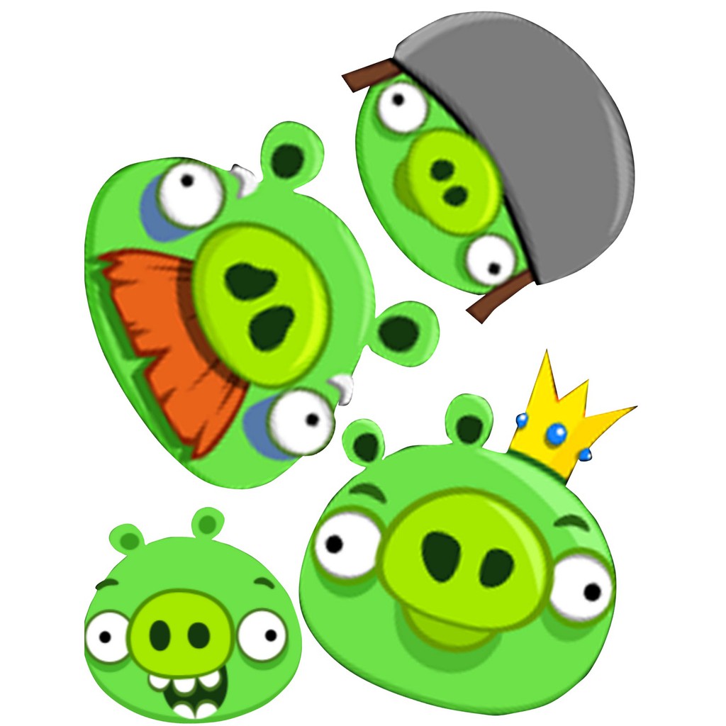 Mô hình nhân vật game angry bird