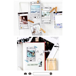 Con dấu khung Instagram, weibo, tin nhắn, wechat
